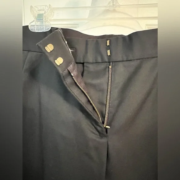 Stella McCartney Vivian Skinny Zip Black Pants Size Italian 40, US 4-6 - Picture 8 of 15